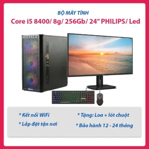 Bộ máy tính văn phòng và màn hình 24inch